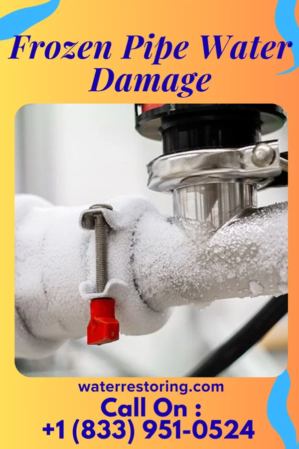 Frozen Pipe Water Damage in Crosby, ND